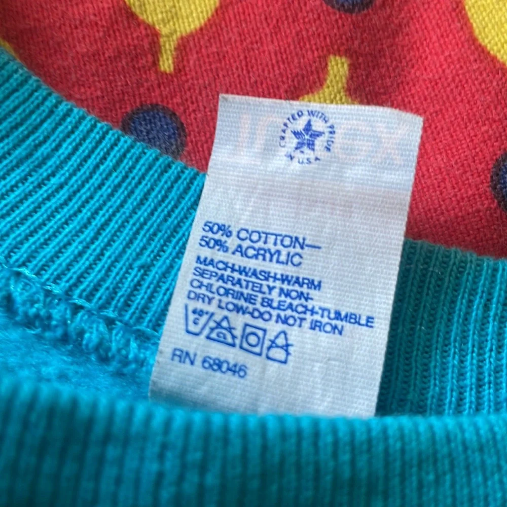 Vintage metal wolf growl tultex medium sweatshirt - Picture 3 of 5